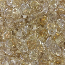 SuperDuo Beads 2.5x5mm Twilight - Crystal